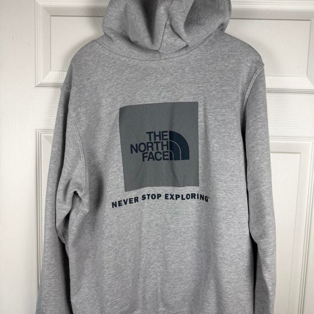 The North Face Grey Hoodie Large